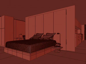 farnsworth house 3D Model