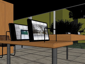 farnsworth house Modelo 3D
