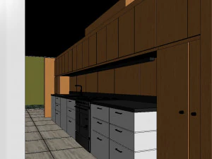farnsworth house 3D Model