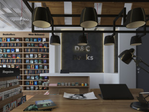 bookstore 3D 模型