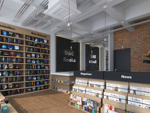 bookstore 3D 模型
