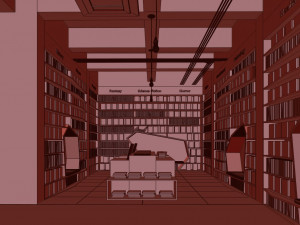 bookstore 3D 模型