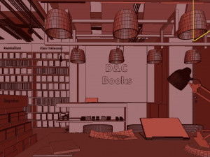 bookstore 3D 模型