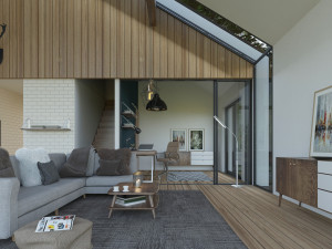 forest cabin house Modelo 3D