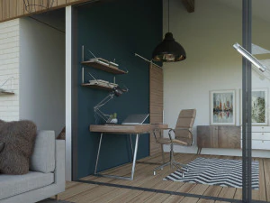 forest cabin house 3D Model