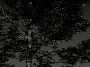 forest cabin house Modelo 3D