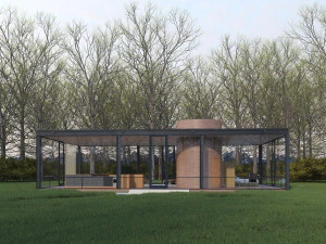 glass house 3D Model
