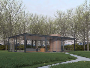 glass house 3D Model