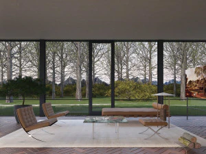 glass house 3D Model