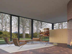 glass house 3D Model