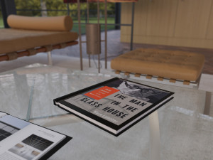 glass house Model 3D