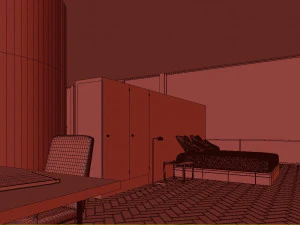 glass house 3D Model