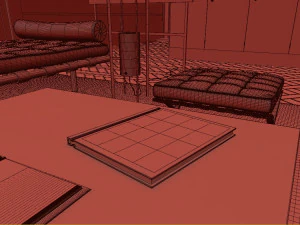 glass house 3D Model