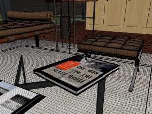 glass house Model 3D
