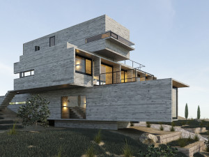 golf house villa 3D Model