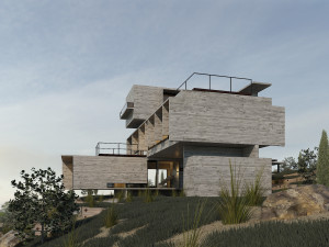 golf house villa 3D Model