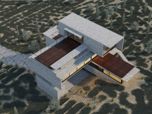 golf house villa 3D Model