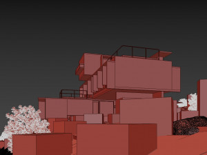 golf house villa 3D Model