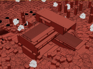 golf house villa 3D Model