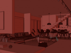 golf house villa 3D Model