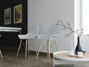 scandinavian kitchen 3D Модель