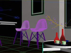 scandinavian kitchen 3D Модель