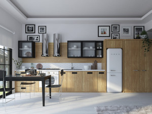 hygge kitchen Modelo 3D