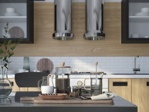 hygge kitchen Modelo 3D