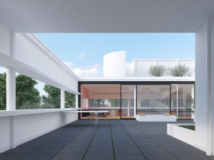 villa savoye Model 3D
