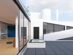 villa savoye Model 3D