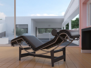 villa savoye Model 3D