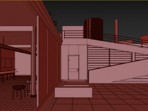 villa savoye 3D Model