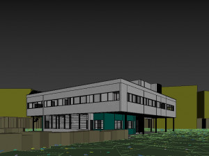 villa savoye Model 3D
