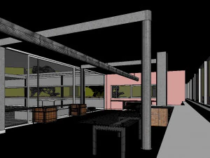 villa savoye 3D Model