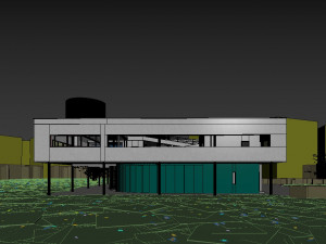 villa savoye Model 3D
