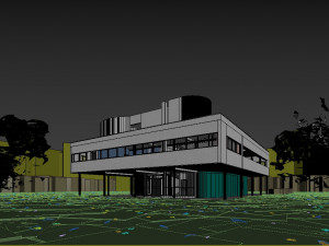 villa savoye Model 3D