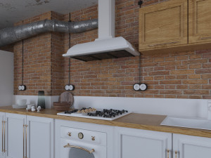 studio loft 3D मॉडल