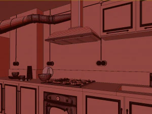 スタジオロフト 3Dモデル