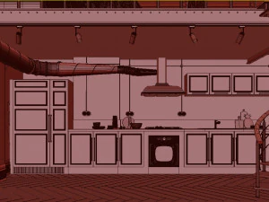 スタジオロフト 3Dモデル