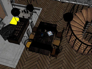 スタジオロフト 3Dモデル