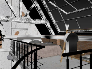 スタジオロフト 3Dモデル