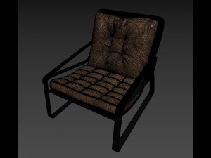 paris mid-century livingroom 3D Model