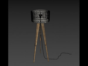 paris mid-century livingroom 3D Model
