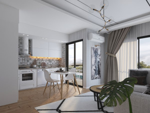 scandinavian studio house 3D Model