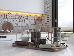 scandinavian studio house 3D Model