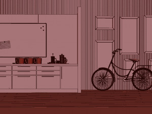 industrial open office 3D Model
