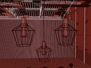 industrial open office 3D Model