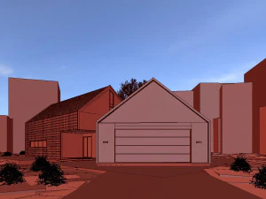 black house blues 3D Model
