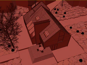 black house blues 3D Model