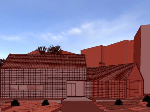 black house blues 3D Model